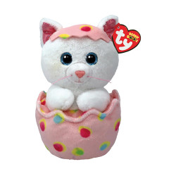 AS Beanie Boos: Giggle The Cat In An Egg - Plush 15cm (1607-37369)