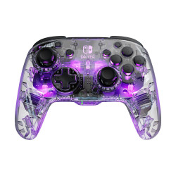 PDP: Afterglow Deluxe - Wireless Controller [For Switch] Transparent