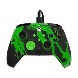PDP: Rematch Glow - Wired Controller (Glow in the Dark) [For XBOX, PC] (Color: Jolt Green)