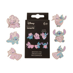 Loungefly Disney: Lilo amp;amp; Stitch - Angel Hearts Mystery Box Pins - Eaches (WDPN4024-EA)