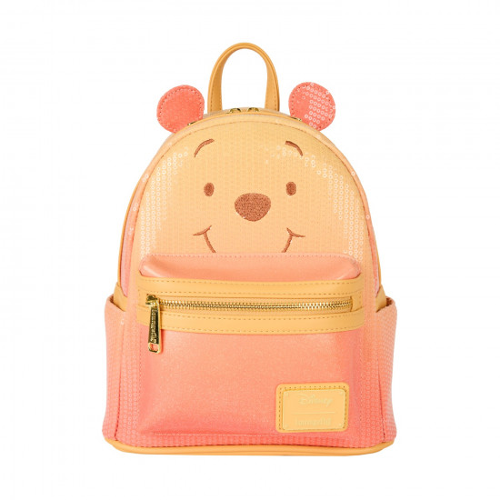 Loungefly Disney: Winnie The Pooh - Sequin Glitter Mini Backpack (WDBK4191)