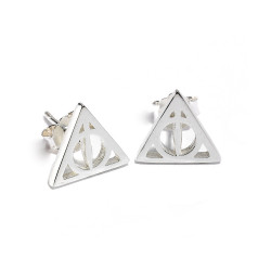 Carat Shop Harry Potter - Sterling Silver Deathly Hallows Stud Earrings (SE0054)