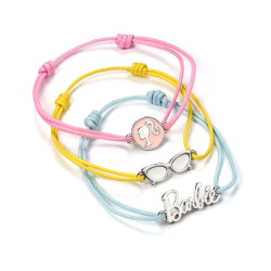 Carat Shop Barbie - Set of three Friendship Bracelets (BMFB0010)