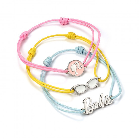 Carat Shop Barbie - Set of three Friendship Bracelets (BMFB0010)