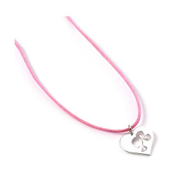 Carat Shop Barbie - Sterling Silver Heart Necklace (BMSN0029)