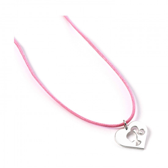 Carat Shop Barbie - Sterling Silver Heart Necklace (BMSN0029)