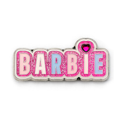 Carat Shop Barbie - Sparkly Logo Pin Badge (BMPB0004)