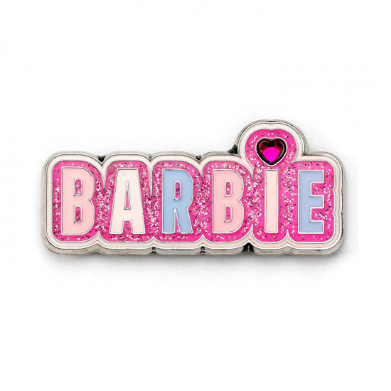 Carat Shop Barbie - Sparkly Logo Pin Badge (BMPB0004)