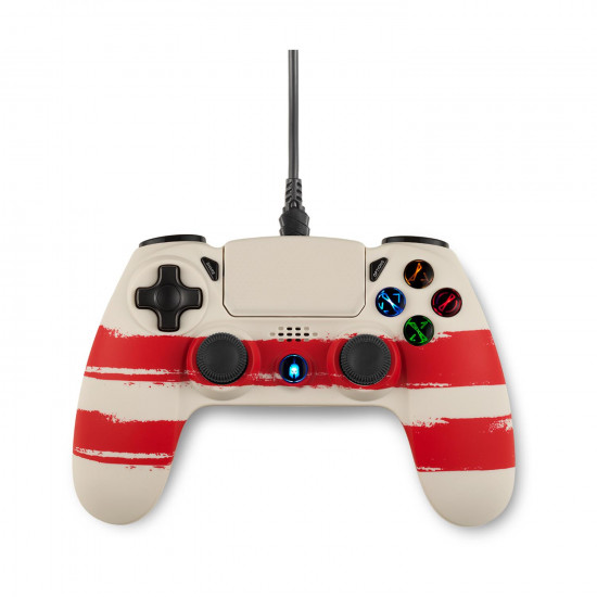 Spartan Gear - Hoplite 2 Wired Controller (compatible with PC and playstation 4) (colour: Redline)