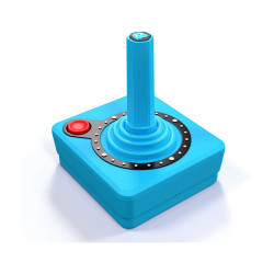 Atari Pac-Man: CX40+ Wireless Joystick - Inky