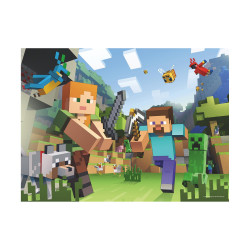 Ravensburger Puzzle: Minecraft - Steve and Alex (100XXLpcs) (12004176)