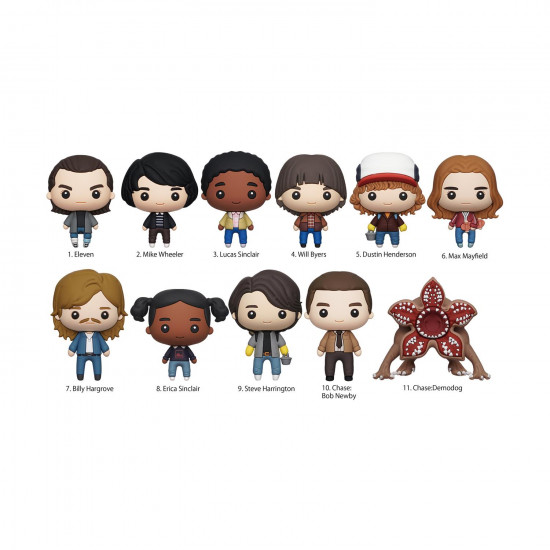 Monogram: Stranger Things (Series2) (Blind Bag/Random) 3D Foam Bag Clips Figures (32505)
