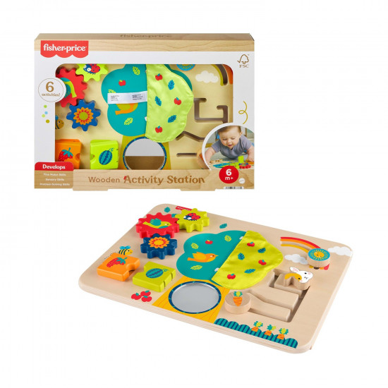 Fisher-Price®: Wooden Activity Station (JDM53)