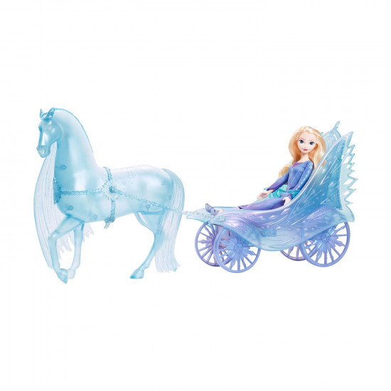 Mattel Disney: Frozen Fashion Dolls - Elsa amp;amp; Nokk Adventure Carriage (JBG56)
