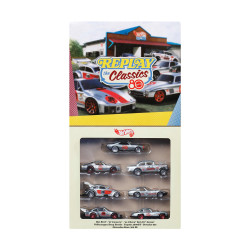 Mattel Hot Wheels:Replay the Classics Silver Series - Mattel 80 Anniversary Edition Set of 7 (JHF01)