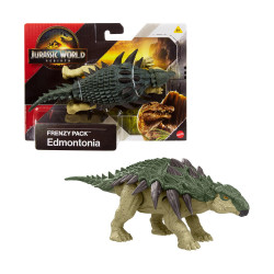 Mattel Jurassic World Rebirth: Frenzy Pack - Edmontonia Figure (JCL50)