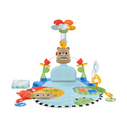 Fisher-Price: Gyms Quilts - 3-in-1 Gym with Rotating Flower (HYR60)