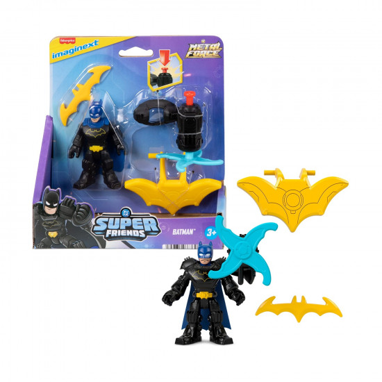 Fisher-Price Imaginext: Dc Super Friends - Figures Asst. – Imaginext Dc Super Friends Metal F (JDK91)