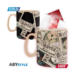 Abysse: One Piece - Wanted  Heat Change Mug (460ml) (ABYMUGA444)