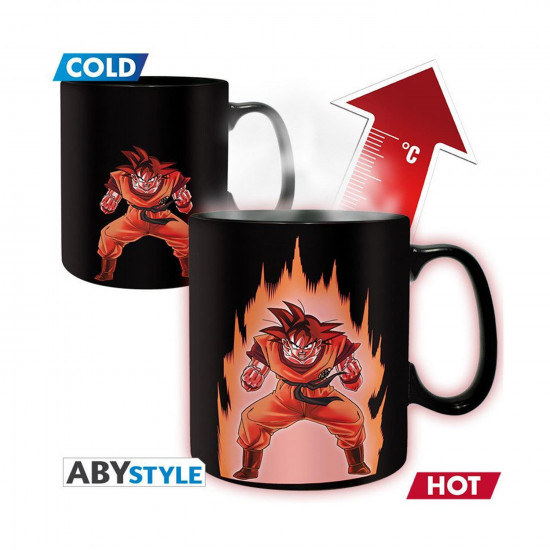 Abysse: Dragon Ball -  Goku Heat Change Mug (460ml) (ABYMUGA438)
