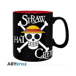 Abysse: One Piece - Luffy amp;amp; Skull  Mug (460ml) (ABYMUGA451)