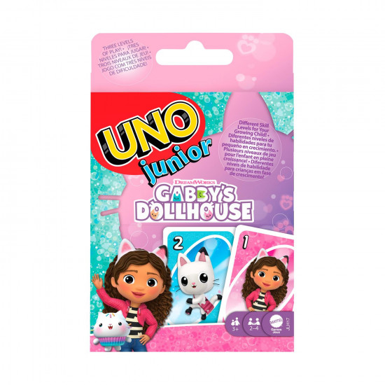 Mattel Uno: Uno Junior - Gabby's Dollhouse (JLH17)