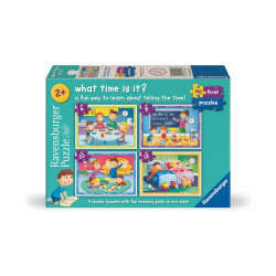 Ravensburger Puzzle: My First Puzzles - A Fun Way to Learn  to Tell the Time (12004162)