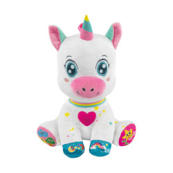 AS Baby Clementoni: Τζενάκι Το Μονοκεράκι - Βρεφικό Παιχνίδι (Μιλάει Ελληνικά / Greek Language) (1000-63430)