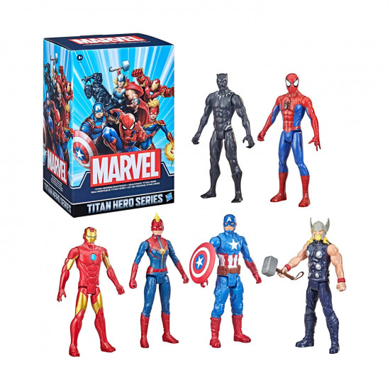 Hasbro Marvel Classic: Titan Hero Series - Basic Figures Multipack  (F2861)