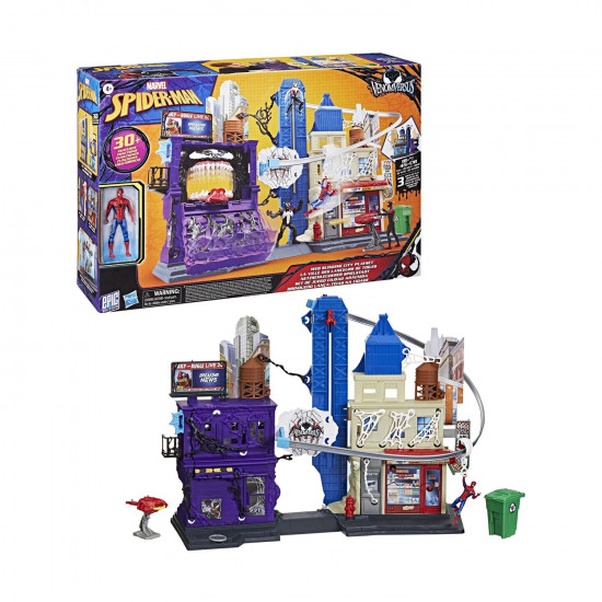Hasbro Marvel: Spider-Man Venomversus - Web Slinging City Playset (G0737)