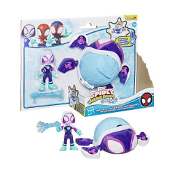 Hasbro Disney Jr. Marvel: Spidey And His Amazing Friends Waterwebs -  Ghost Turtle Figure amp;amp; Vehicle  (G1466)