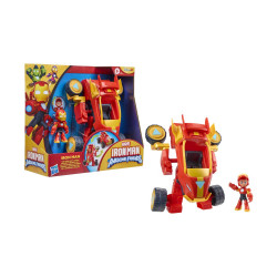Hasbro Marvel: Iron Man And His Awesome Friends - Iron Man 2 in 1 Mech Suit amp;amp; Vehicle - Figure amp;amp; Vehicle (G1474)