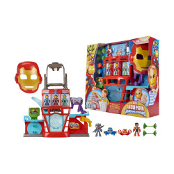 Hasbro Marvel Iron Man And His Awesome Friends:  Iron Quarters Playset - Playset (G1259)