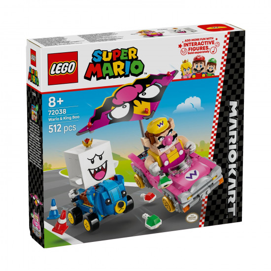 LEGO® Super Mario™: Mario Kart™ – Wario amp;amp; King Boo (72038)