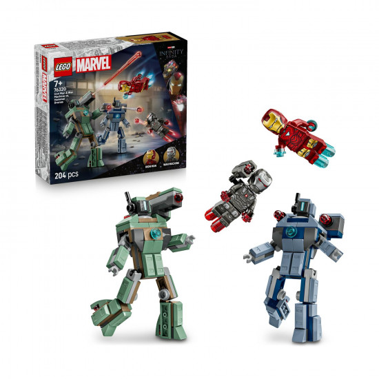 LEGO® Marvel: Iron Man amp;amp; War Machine vs. Hammer Drones (76320)