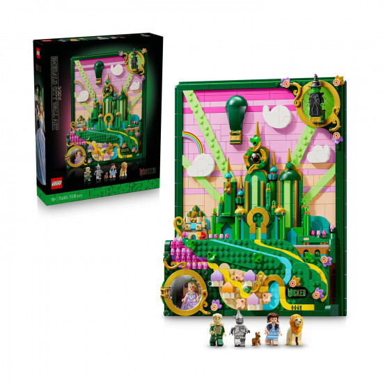 LEGO® Wicked: Emerald City Wall Art (75685)