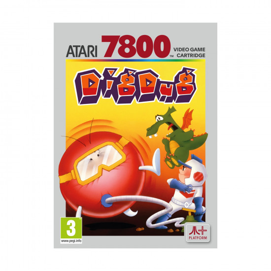 Atari Dig-Dug (Compatible with 2600+,7800+,7800)