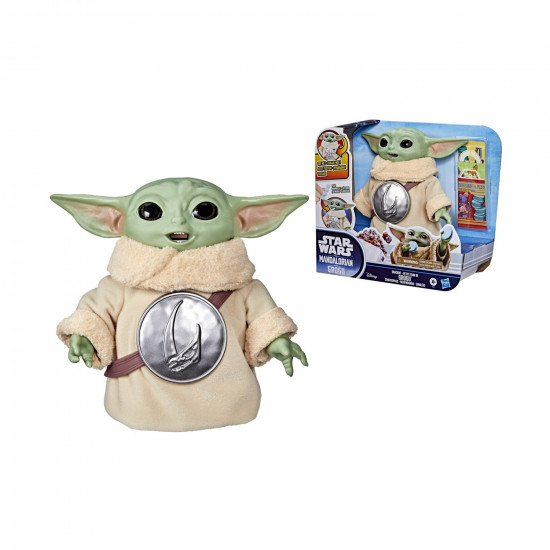 Hasbro Disney: Star Wars The Mandalorian and Grogu - Snackin' Grogu Figure  (G3087)