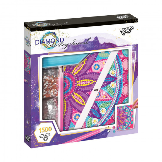 Totum: Diamond Painting Journal - Flower Mandala (TT079700)