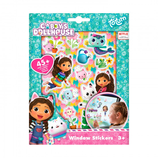 Totum: Gabby's Dollhouse - Window Stickers (TT420427)