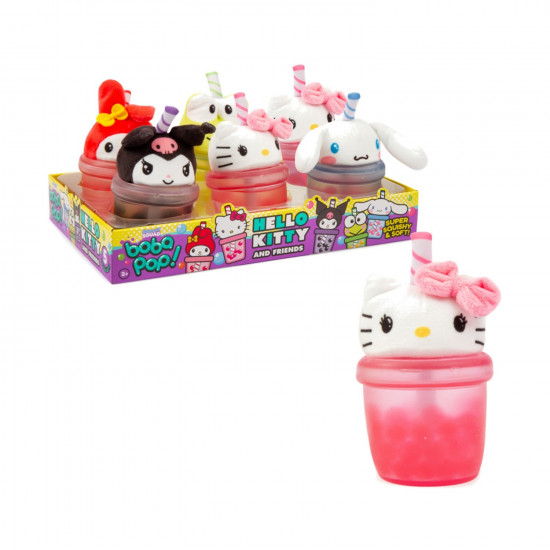 Giochi Preziosi: Hello Kitty - Bobapop Ζουληχτό Λούτρινο (ΗΚΤ09000)
