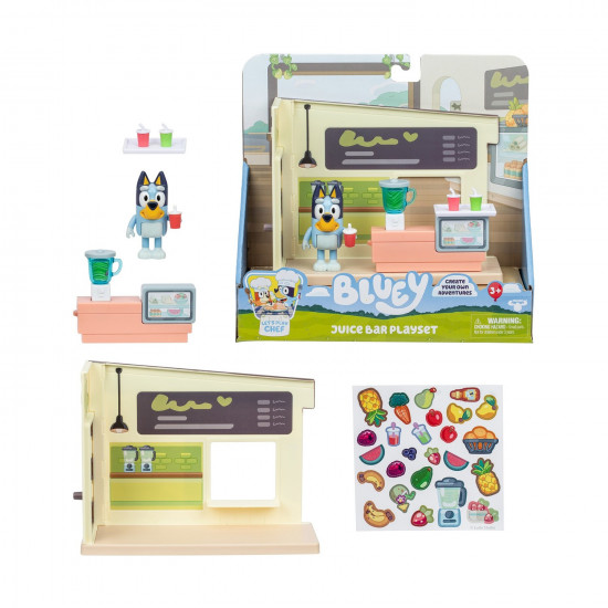 Giochi Preziosi Bluey: Juice Bar Playset / Let's Play Chef (BLYA8000 )