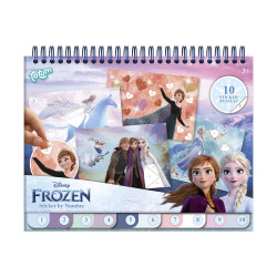 Totum: Disney Frozen - Sticker By Number Pad (TT681576)