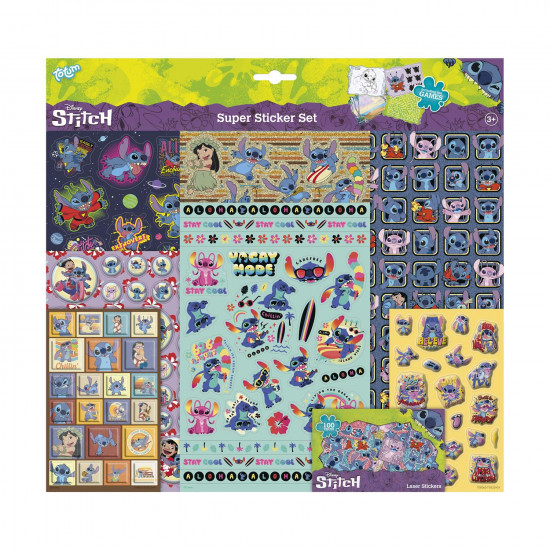 Totum: Disney Stitch - Super Sticker Set (TT700062)