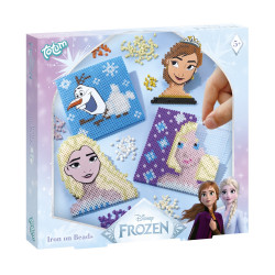 Totum: Disney Frozen - Iron On Beads, 2 Square Pegboards (TT681943)