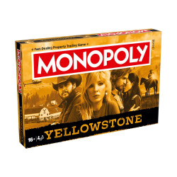 Winning Moves: Monopoly - Yellowstone (English Language) (WM04120-EN1)
