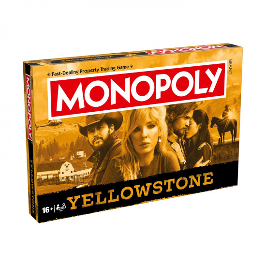 Winning Moves: Monopoly - Yellowstone (English Language) (WM04120-EN1)