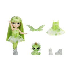 MGA Rainbow High: Rainbow Fantasy Fairies - Emerald Hunter Doll (543404)