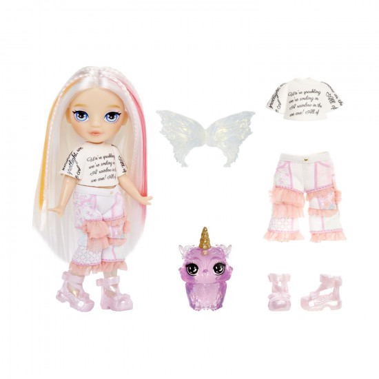 MGA Rainbow High: Rainbow Fantasy Fairies - Opal Raine Doll (543442)