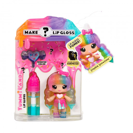MGA Yummiland: Lip Gloss Doll Series 2 - Stephie Snowcone Doll (546078)